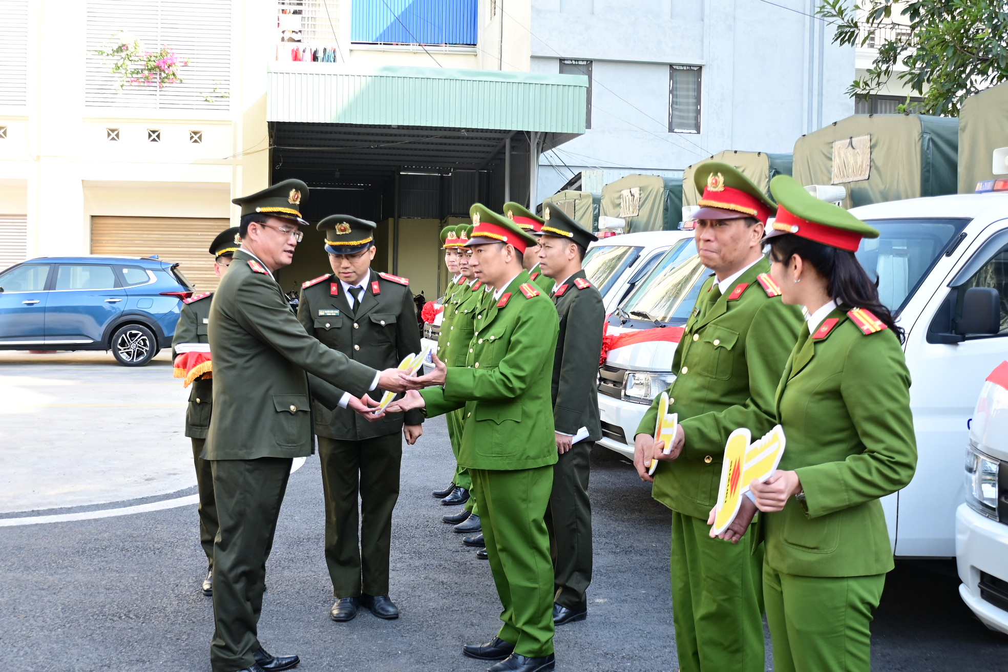 Phát huy hiệu quả công tác tài chính, hậu cần, kỹ thuật